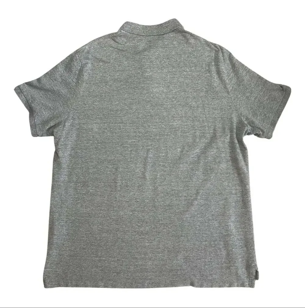 Polo Ralph Lauren Classic Fit Short Sleeve Polo Shirt Gray Heather